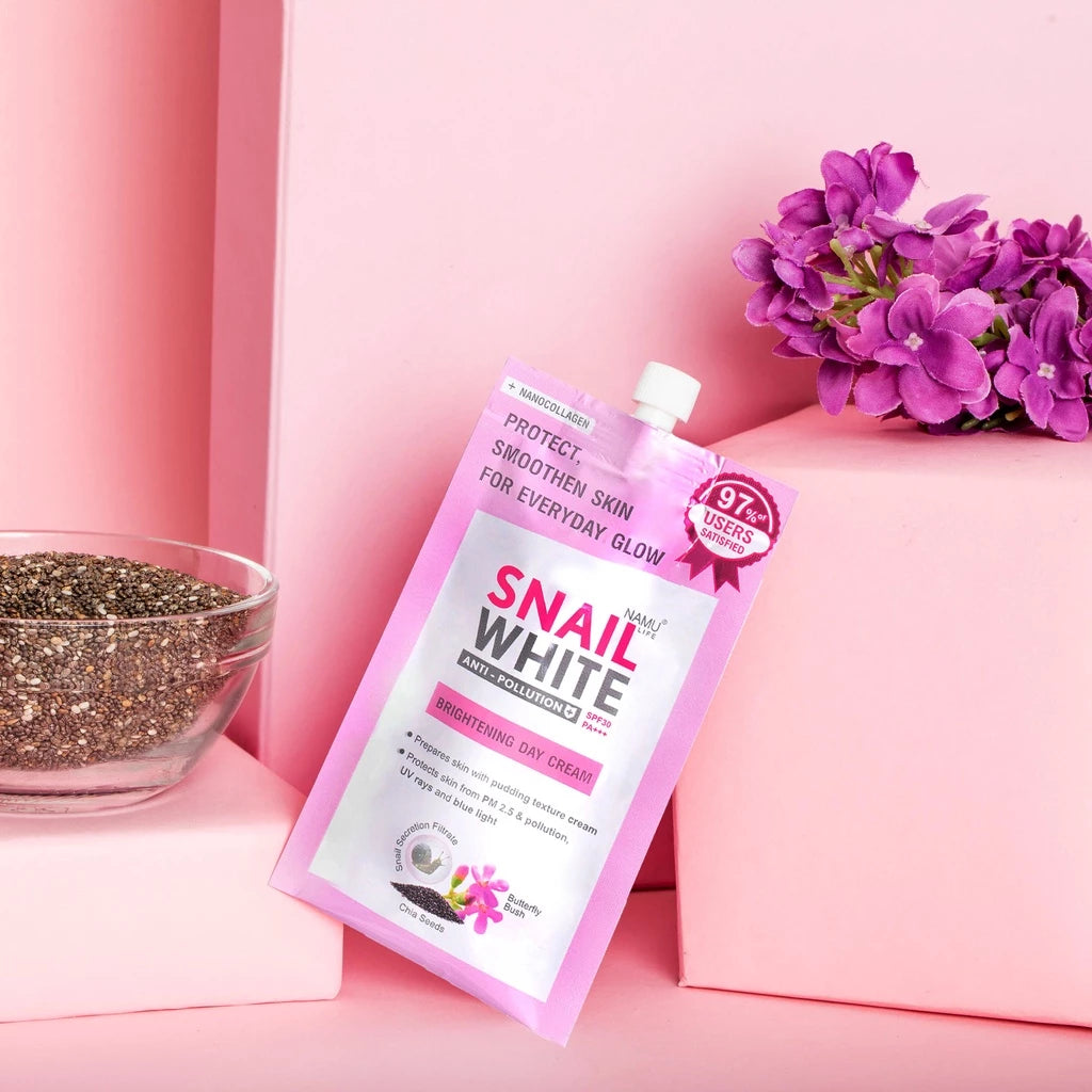 Snail White Anti-Pollution Brightening Day Cream 7ml