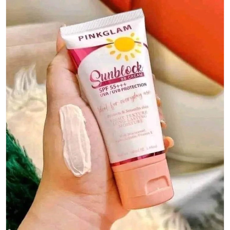 PinkGlam Sunblock Bb Cream SPF55 Beauty Express Hub