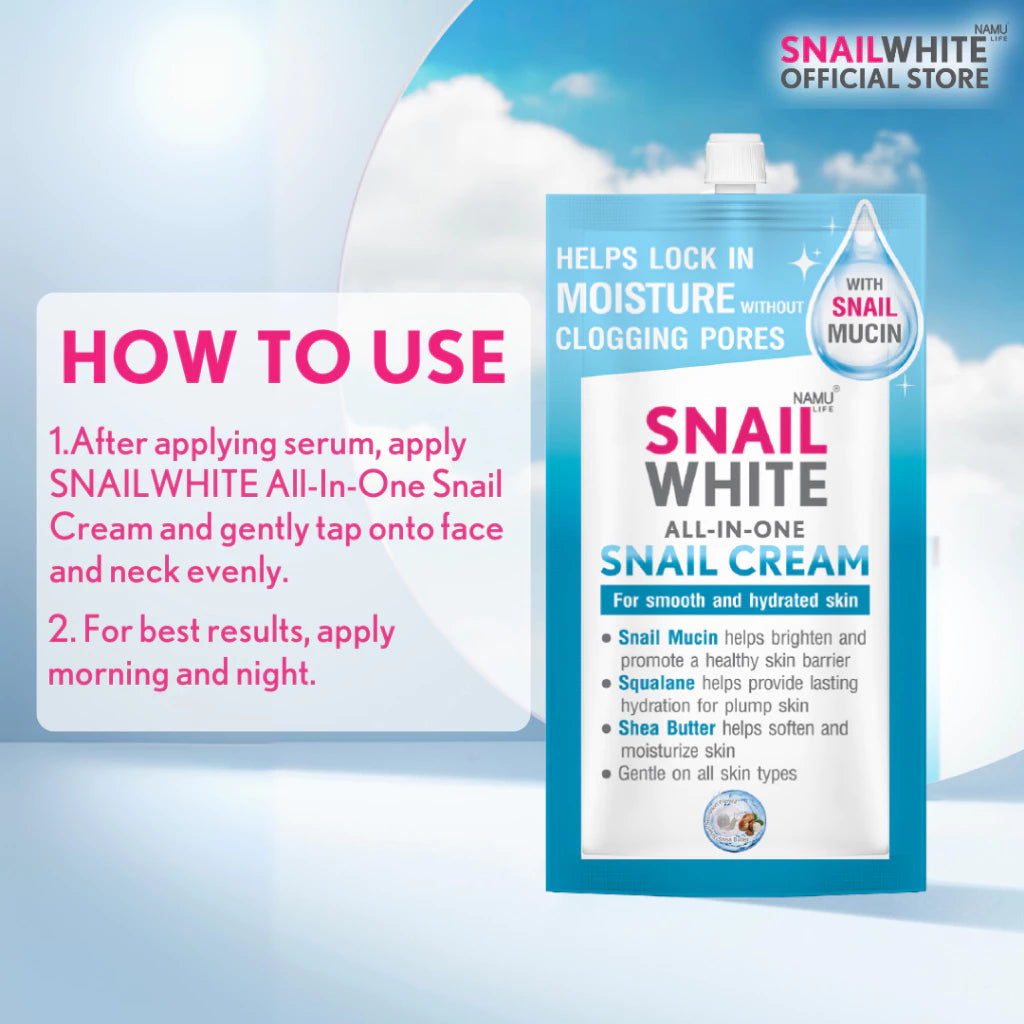 SNAILWHITE All-in-One Snail Cream 7ML Beauty Express Hub