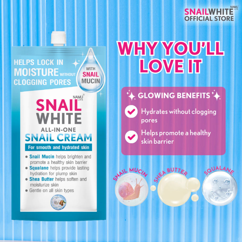 SNAILWHITE All-in-One Snail Cream 7ML Beauty Express Hub
