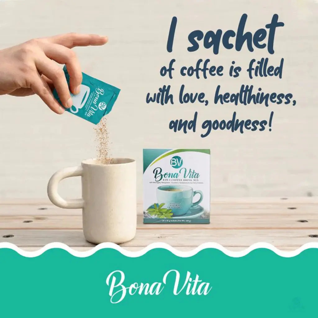 BONA VITA 8-in-1 Coffee (Original Flavor) Beauty Express Hub
