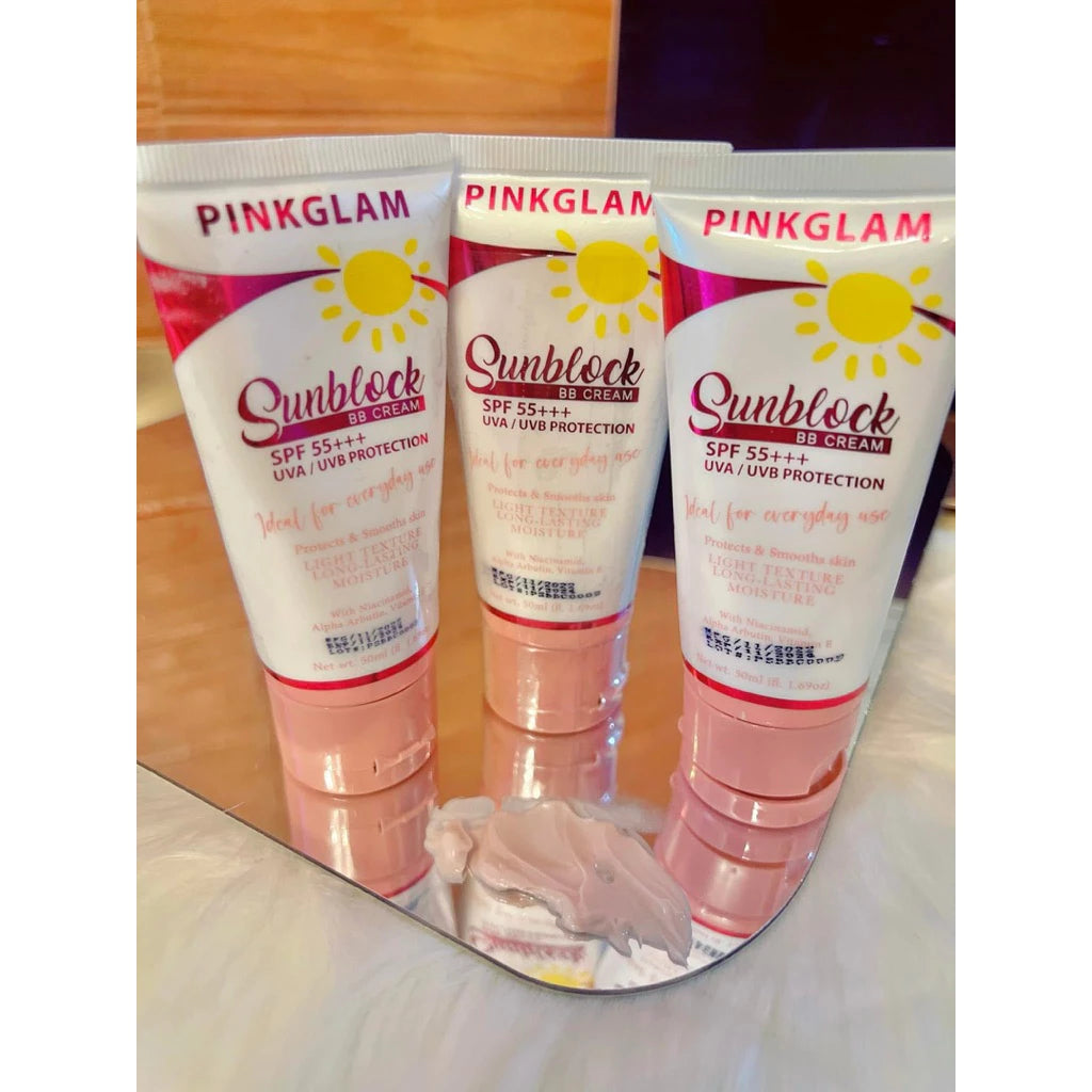 PinkGlam Sunblock Bb Cream SPF55 Beauty Express Hub