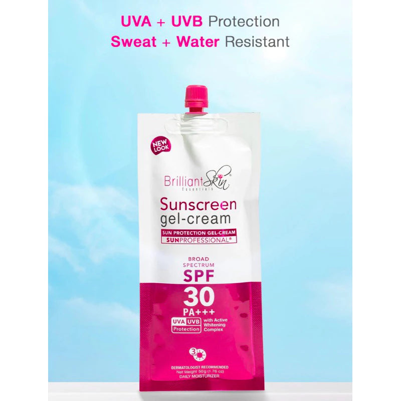 Brilliant Skin New Sunscreen Gel-Cream Spf30 PA+++ x Ivana Alawi New Packaging 2026 Beauty Express Hub