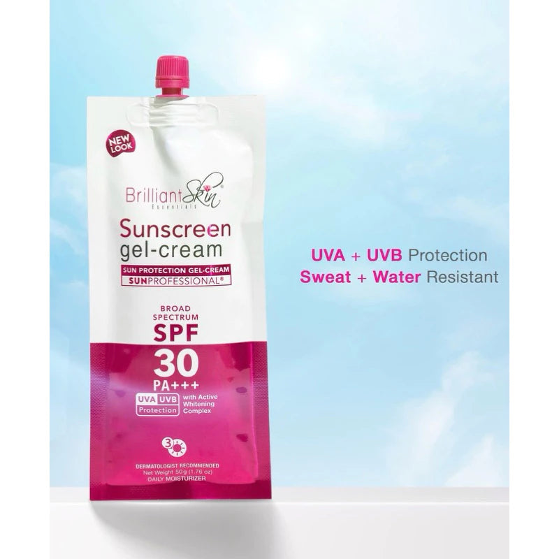 Brilliant Skin New Sunscreen Gel-Cream Spf30 PA+++ x Ivana Alawi New Packaging 2026 Beauty Express Hub