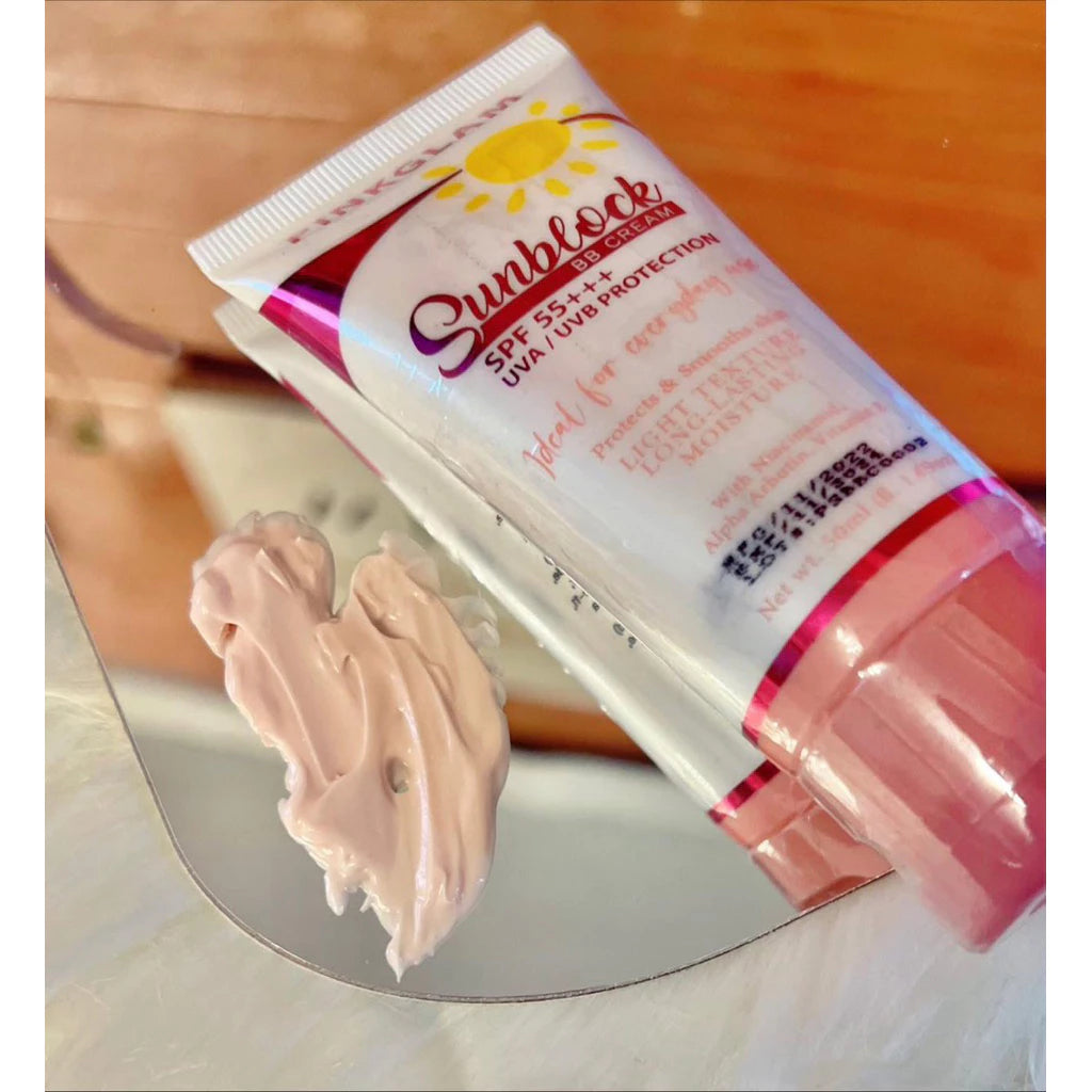 PinkGlam Sunblock Bb Cream SPF55 Beauty Express Hub