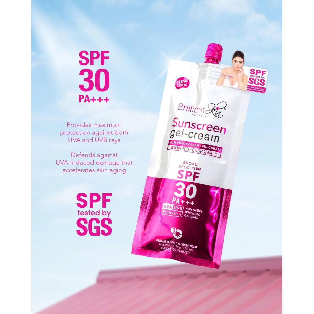 Brilliant Skin New Sunscreen Gel-Cream Spf30 PA+++ x Ivana Alawi New Packaging 2026 Beauty Express Hub