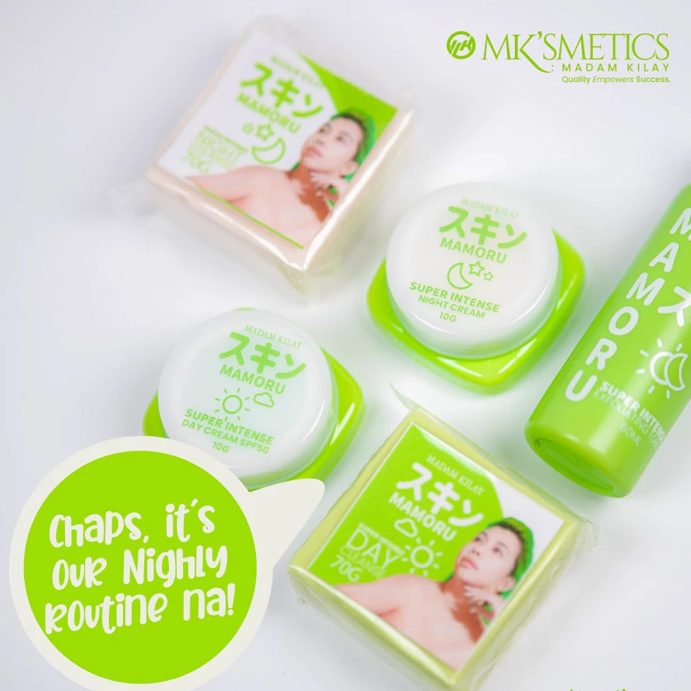 MK'SMETICS MAMORU by Madam Kilay 4+1 Super Intense Rejuvenating Set Peeling Whitening