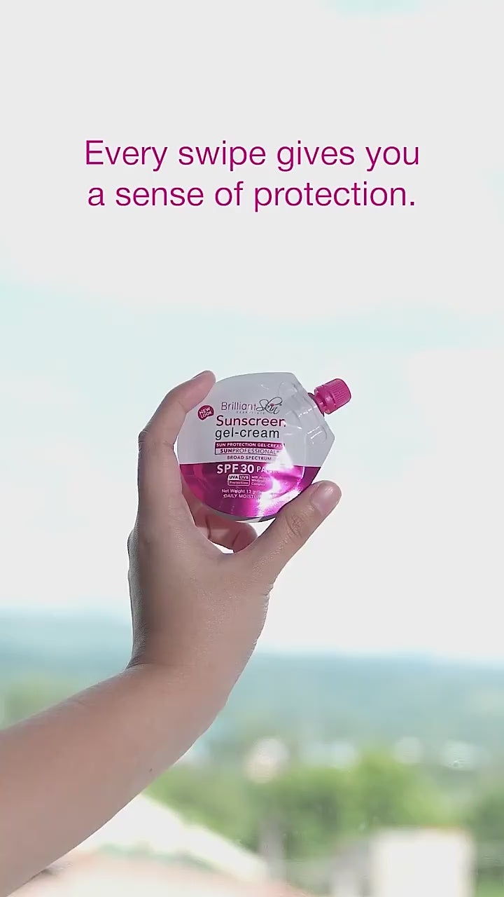Brilliant Skin Sunscreen Gel-Cream SPF 30 (13g.) SPOUT POUCH