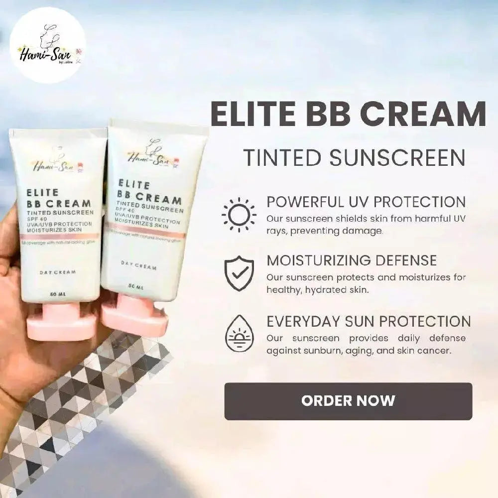 Hamisan Elite BB Cream Tinted Sunscreen SPF40 50ml Beauty Express Hub