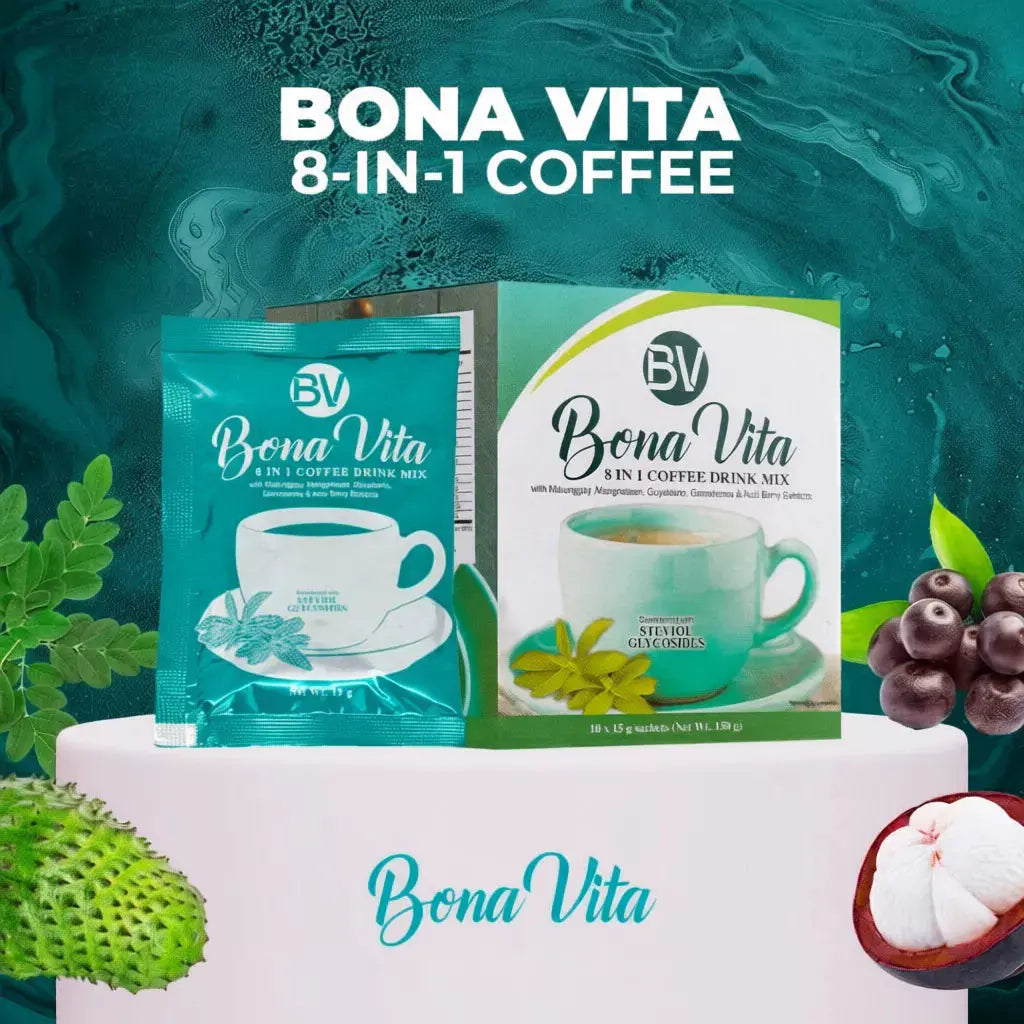 BONA VITA 8-in-1 Coffee (Original Flavor) Beauty Express Hub